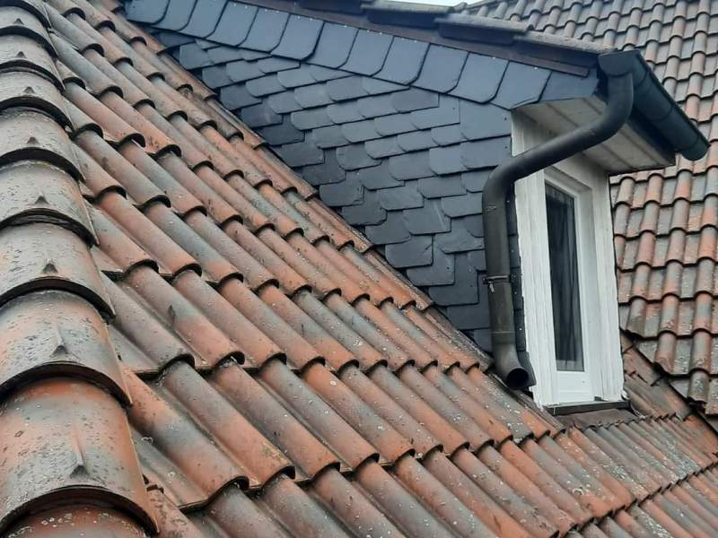 Gaubenwange mit Schiefer&nbsp;verkleiden